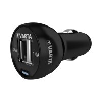 VARTA Chargeur allume-cigare USB Car Power, 2 ports USB