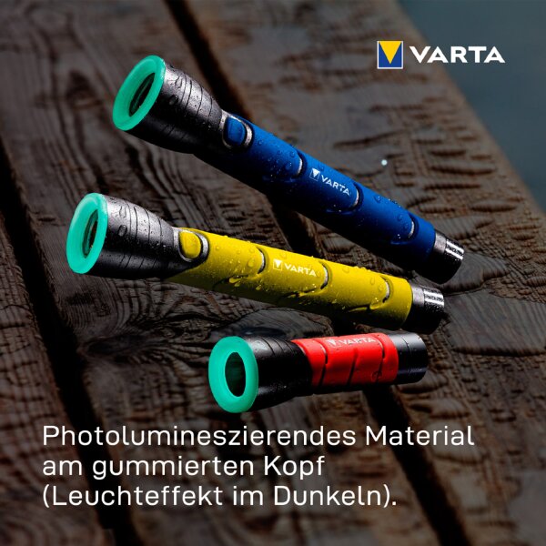 VARTA Lampe de poche LED Outdoor Sports F20, 2 AA