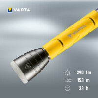 VARTA Lampe de poche LED Outdoor Sports F20, 2 AA