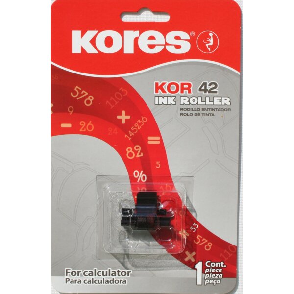 Kores Farbrolle für Seiko IR 72, schwarz
