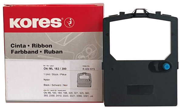 Kores Ruban encreur pour EPSON LQ 2500/2550, nylon, noir