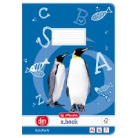 herlitz Cahier x.book, A4, linéature 3 / ligné