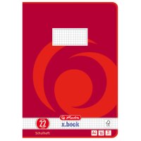 herlitz Cahier x.book, A4, linéature 27 / ligné