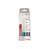 PENTEL Roller Hybrid Gel Grip 1.0mm K230M-4 rot, blau,...
