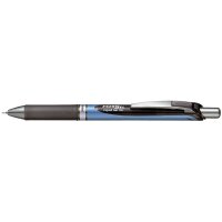 Pentel Stylo roller à encre gel liquide EnerGel BLN75, bleu