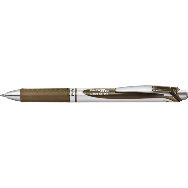 Pentel Stylo roller encre gel Energel BL77, rouge
