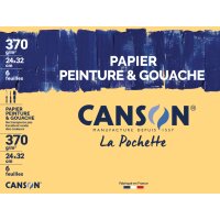 Canson Zeichenpapier "Gouache & Malerei",...