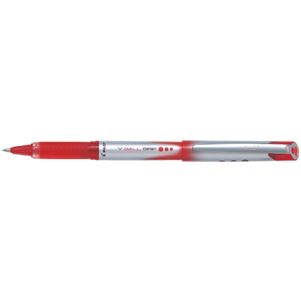 PILOT Stylo roller V-Ball Grip 05, rouge