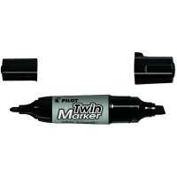 PILOT Marqueur permanent Twin Marker Jumbo, noir