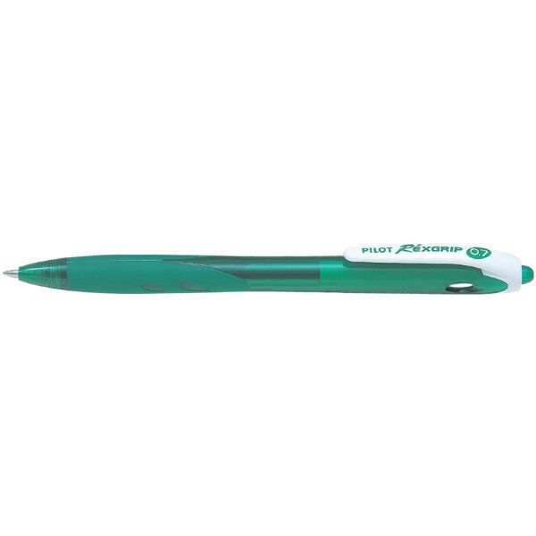 PILOT Stylo à bille REXGRIP Begreen, rétractable, F, noir