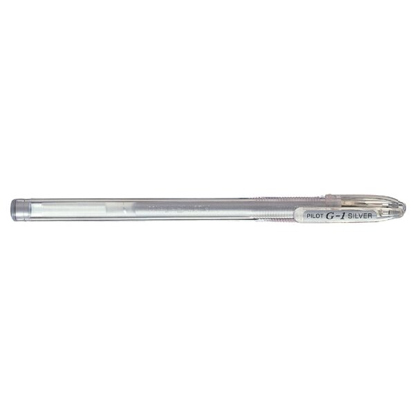 PILOT Gelschreiber G-1 Metallic, silber