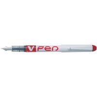 PILOT Einweg-Füllhalter V-Pen, Federbreite: 0,5 mm, violett