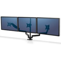 Fellowes Bras porte-écrans triple Platinum, noir