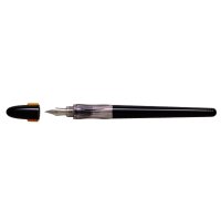 PILOT Stylo plume de calligraphie Plumix fin, corps noir