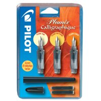 PILOT Kalligraphie-Füllhalter Plumix, 3er Set