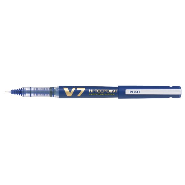 PILOT Stylo roller V7 Hi-Tecpoint, rechargeable, bleu