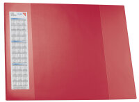 Läufer Schreibunterlage DURELLA D2, 520 x 650 mm, rot