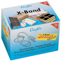 Läufer Elastiques en X dans un carton - 500 g, 150 x...