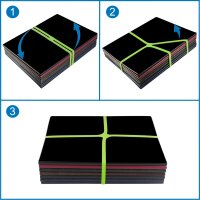 Läufer X-Band im Karton - 500 g, 150 x 11 mm, bunt sortiert
