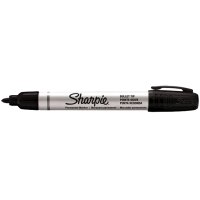 Sharpie Permanent-Marker METAL SMALL, Rundspitze, schwarz