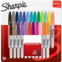 Sharpie Marqueur permanent FINE, blister de 18