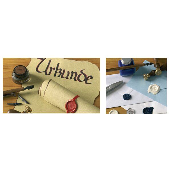 Gutenberg Siegellack Perlenlack, zinnoberrot