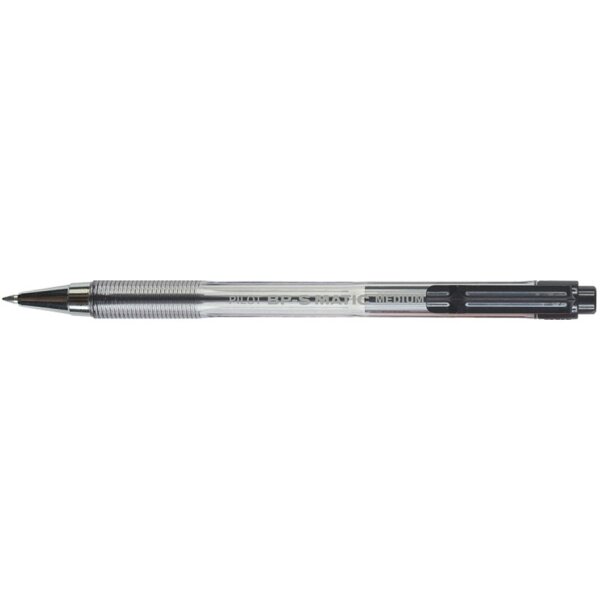 PILOT Stylo à bille rétractable BPS-Matic Medium, bleu
