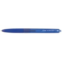 PILOT Stylo à bille rétractable SUPER GRIP G, bleu
