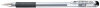 Pentel stylo roller à encre gel Hybrid Gel Grip K116, noir