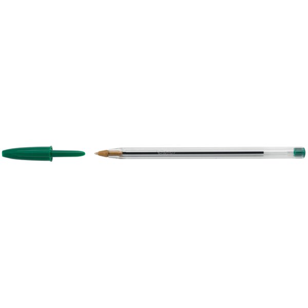 BIC Kugelschreiber Cristal Original, Strichfarbe: grün