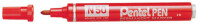 Pentel Permanent Marker N50, braun, Rundspitze
