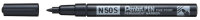 Pentel Marqueur permanent N50S, pointe ogive fine, noir