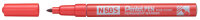Pentel Marqueur permanent N50S, pointe ogive fine, rouge