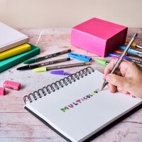 BIC Stylo à bille Cristal Large Multicolor, sachet...