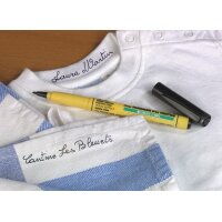 Pentel Marqueur pour tissus GREEN-LABEL NM10, noir