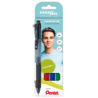 Pentel Roller encre gel liquide EnerGel-X BL107,...