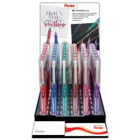 Pentel Gel-Tintenroller K230, farbig sortiert, Display