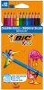 BIC KIDS Crayons de couleur Tropicolors 2, étui carton de 12