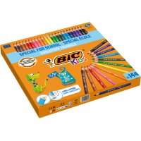 BIC KIDS Dreikant-Buntstifte Evolution Triangle, 144er Pack