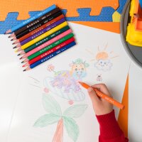 BIC KIDS Dreikant-Buntstifte Evolution Triangle, 144er Pack