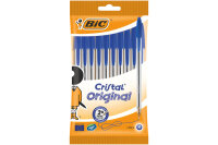BIC Kugelschreiber Cristal M 830863 10 Stück, blau