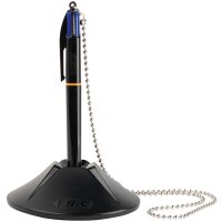 BIC Stylo à bille sur socle 4 Colours Counter Pen,...