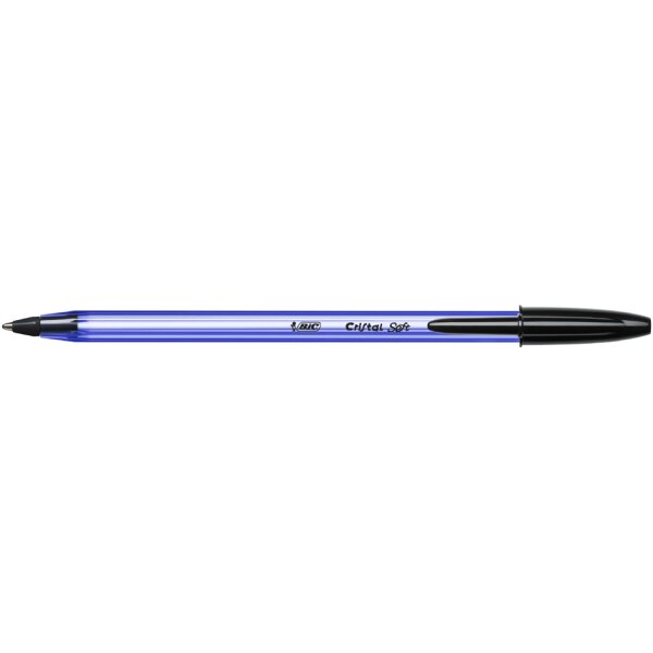 BIC Kugelschreiber Cristal Soft, Strichfarbe: rot