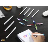 BIC Stylo à bille Cristal Up, 20 pièces, bleu