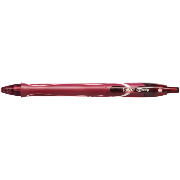 BIC Gelschreiber Intensity Quick Dry , Strichfarbe: rot