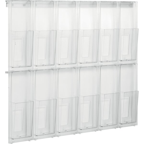 helit Wanddisplay "the placativ", 6 x 1 3 DIN A4 hoch