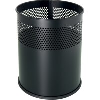 helit Edelstahl-Papierkorb "the dot", 15 Liter,...