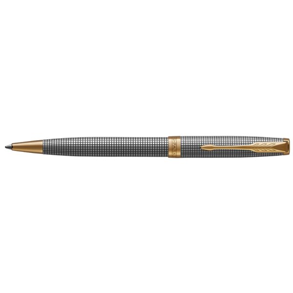 PARKER Drehkugelschreiber SONNET Chiselled Silver G.C.