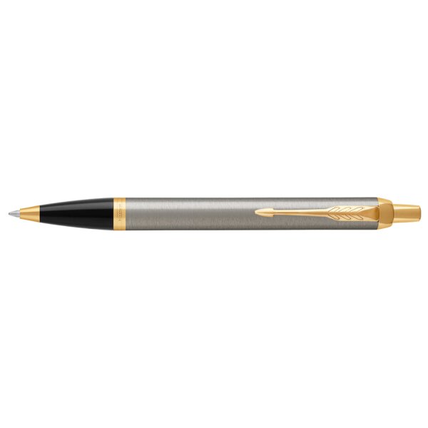 PARKER Stylo à bille rétractable IM Métal Brossé G.T.