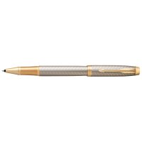 PARKER Stylo roller IM PREMIUM Argent Chaud G.T.